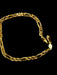 Timeless 14k Gold Figaro Bracelet 7”-EZ Jewelry and Decor
