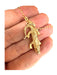 Exquisite14K Gold Alligator Italian Twisted Necklace 18”.-EZ Jewelry and Decor