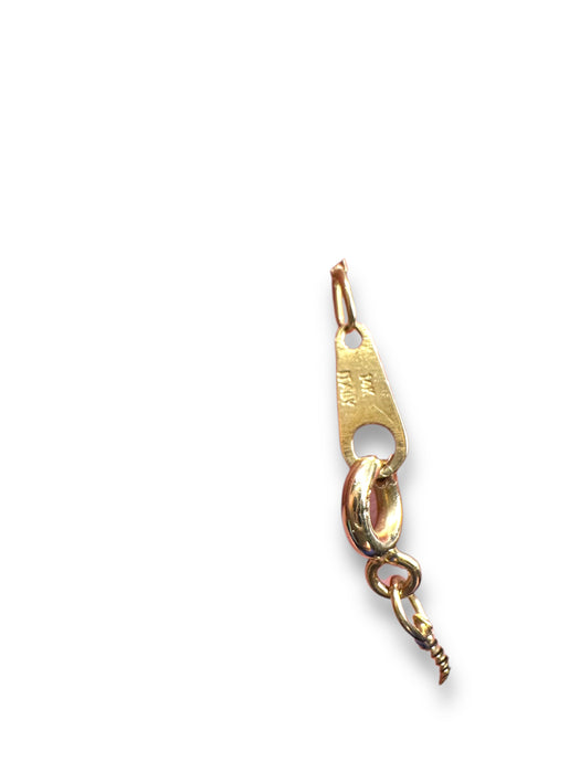 Italian 14K Yellow Gold "S" Chain 16.5”, 1.41g