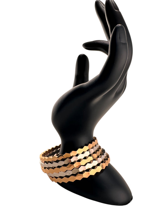 gold Modern Bracelets.