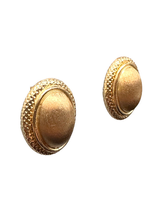 Timeless 18K Gold Earrings and Ring Set18K Gold, Hand made in Italy