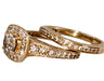  Diamond Princess Engagement Ring And Wedding Band On 14K 