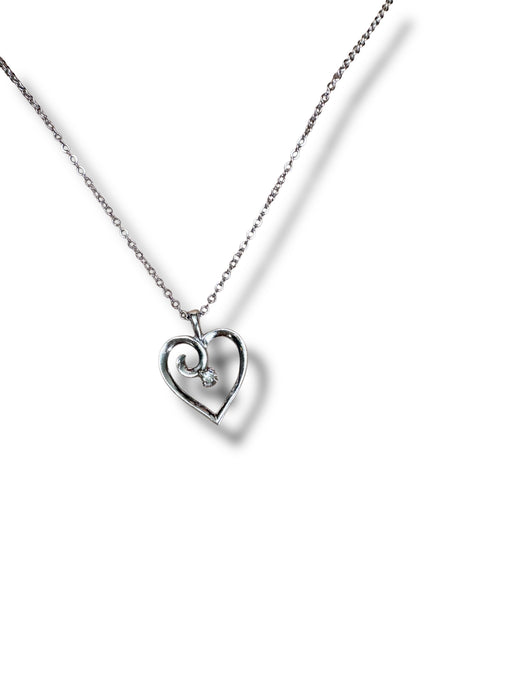 Valentine Gift Gift for Her - 14K Heart necklace
