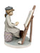 Retired Lladro, "Still Life", Joven Pintora Painter Porcelain Figurine 6.75" T.-EZ Jewelry and Decor