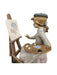 Retired Lladro, "Still Life", Joven Pintora Painter Porcelain Figurine 6.75" T.-EZ Jewelry and Decor