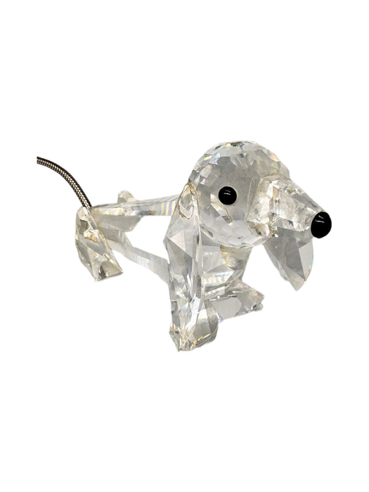 Swarovski Dachshund Dog With Wire Tail, 1.5 in-EZ Jewelry and Decor