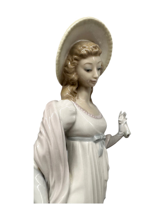 Retired Lladro “Dainty Lady” Hand Made in Spain Figurine, 13.5”