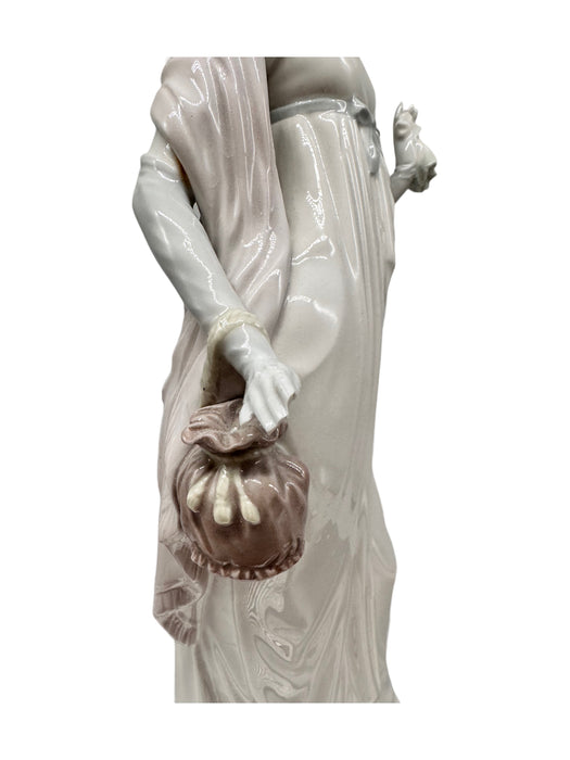 Retired Lladro “Dainty Lady” Hand Made in Spain Figurine, 13.5”-EZ Jewelry and Decor