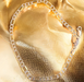 Luxury Italian Two Tone Figaro Link Anklet, 14k gold Plated on Silver 925.-EZ Jewelry and Decor
