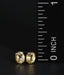 Jewelry - 18K Chrysoberyl Stud Earrings Small Gold Stud Earrings With Gem