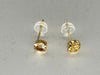 Chic 18K Gold Golden Glow Natural Marialite Stud Earrings-EZ Jewelry and Decor