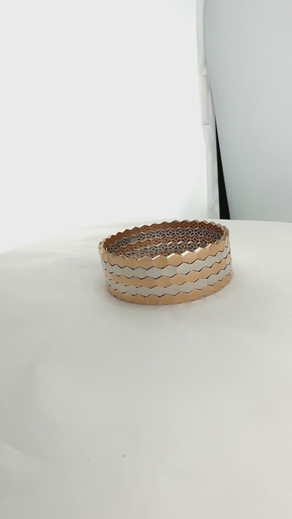 18k Modern Bracelets.
