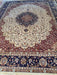 Hand Knotted Mashad Rug, Wool, 9’ 2” x 12’ 1”-EZ Jewelry and Decor