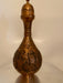 Persian Engraved Copper Handcrafted Vase, Ghalamzani. 11.5”-EZ Jewelry and Decor