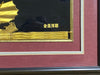 Framed Original Oriental artwork, Ships In Typhon, 9.5” x 17.5”-EZ Jewelry and Decor
