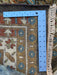 Geometric Afshar Design Hand knotted Rug, Wool, 8' 10" x 11' 5".-EZ Jewelry and Decor