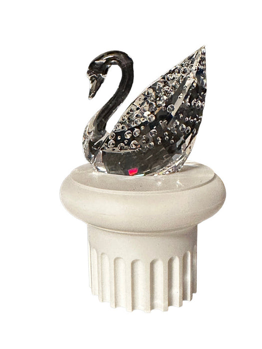 Vintage Swarovski Silver Crystal Swan With Base 4” Includes Original Box.-EZ Jewelry and Decor