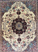 Hand Knotted Turkish Rug, Kashan Design, Wool, 9’8” x 7’ 8”-EZ Jewelry and Decor