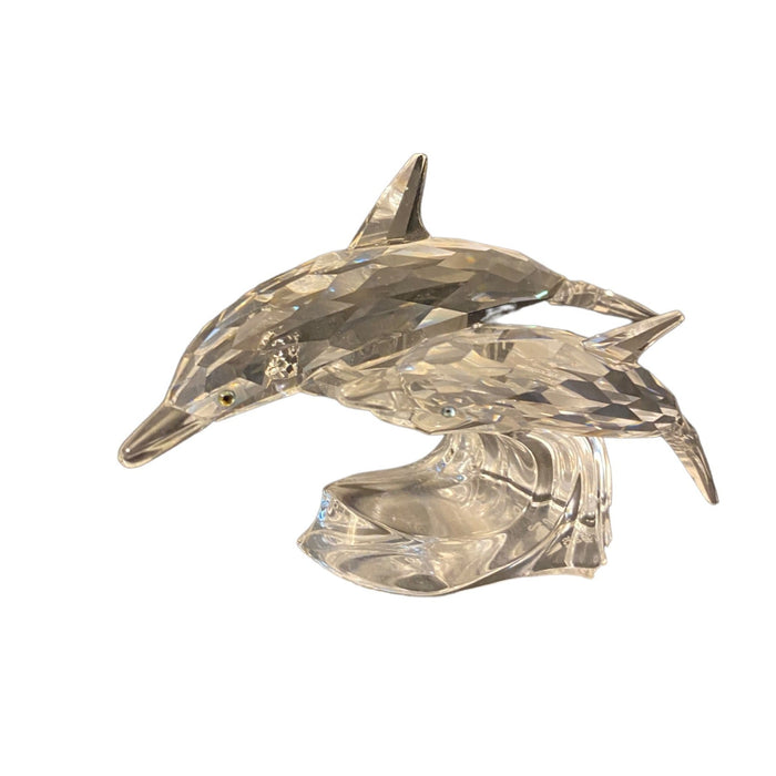 Vintage Swarovski Crystal: 153850 Dolphins Lead Me-EZ Jewelry and Decor