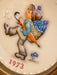 Vintage Goebel Hummel-Annual  Plate 1973-#266- Globe Trotter-EZ Jewelry and Decor