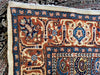 Semi Antique Hand Knotted Persian Sarouk Rug, Boteh Design, Lamb Wool 6.10x4.8 ft-EZ Jewelry and Decor