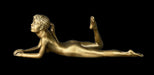 David Parvin Female Nude Bronze Sculpture, "Amanda" Hand Made 9.5” x 3.5”. 217 / 500-EZ Jewelry and Decor
