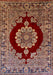 Authentic Antique Persian Rug,Kerman Design, 320 Kpsi, (Lamb Wool), 5’x7’-EZ Jewelry and Decor