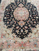 Semi Antique Persian Tabriz Signed Hand Knotted Rug, 7' x 5' Silk & Wool-EZ Jewelry and Decor