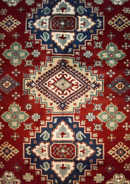 Serapi- Kazak Traditional Wool Rug, 8'10" x 11'9" Royal Kazak-EZ Jewelry and Decor