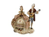 Antique Dresden Porcelain figurine, Victorian Couple, 5.25”, Genuine Dresden Figurine-EZ Jewelry and Decor