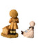 John Hagara “ Theresa” &  A Little girl with Puppies. 3.75” 2”-EZ Jewelry and Decor