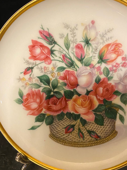 Kaiser W Germany Porcelain  Beautiful Vintage Porcelain Decorative Plate, 4”-EZ Jewelry and Decor
