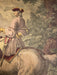 After Johann Elias Ridinger, An Equestrian prints on Silk 15” x 13”-EZ Jewelry and Decor