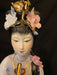 A Beautiful Geisha Playing Music Handcrafted, Hand Painted, Porcelain Statue, Signed By a Chinese Master.-EZ Jewelry and Decor