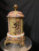 Timeless Vintage hand painted Chinese Jar, 14” Ceramic & Metal-EZ Jewelry and Decor