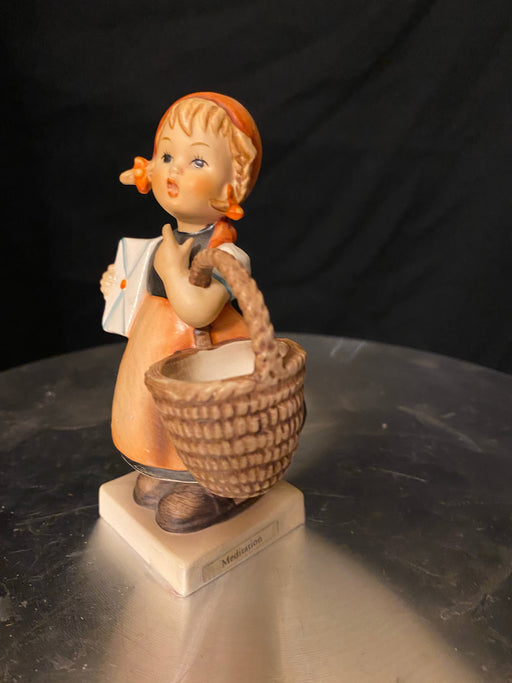 Vintage Hummel Figurine - Meditation 4.25"T, TMK 4-EZ Jewelry and Decor