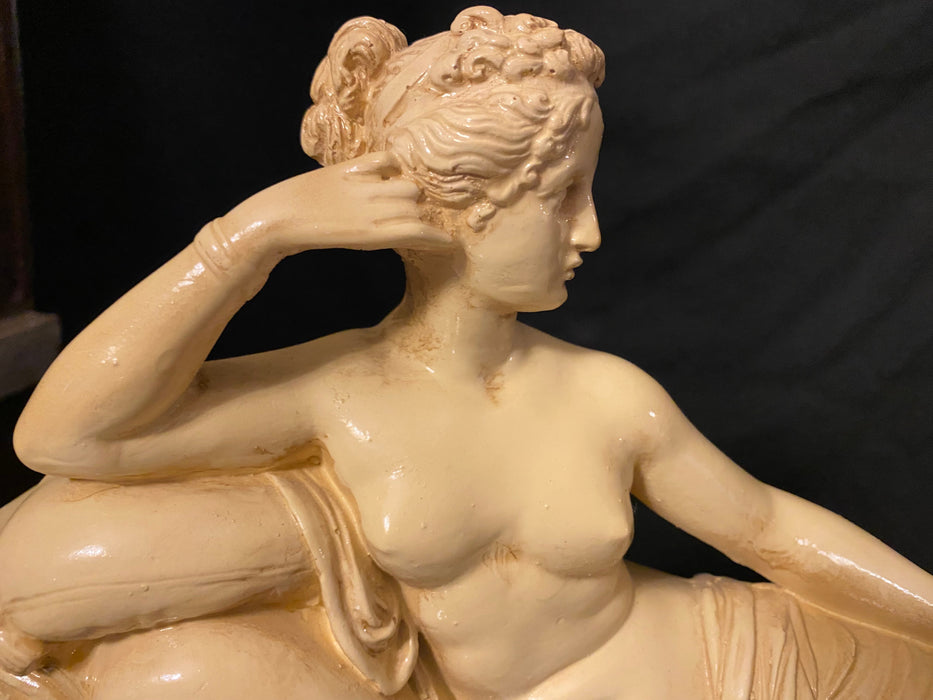 Vintage Copy of Venus Victrix, “Venus Victorious”  By Antonio Canova, 14" X 8 1/2"-EZ Jewelry and Decor
