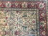 Oriental Hand Knotted Wool Rug 6’ x 8’ 10”, Floral Design Beige Rug, Made in Pakistan-EZ Jewelry and Decor