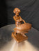 Antique Louis Ernest Barrias 1841-1905 Barbedienne Bronze Child With Basket Bronze Statue 5.75"t-EZ Jewelry and Decor