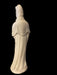 Vintage White Porcelain Guanyin Standing Statue , Signed Annie, 14”-EZ Jewelry and Decor