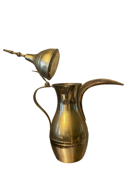 Sale Tall Vintage Brass Genie Lamp/ Vase/ Tea Pot/ Pitcher