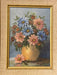 Mary Handers, Beautiful Flowers, Framed Original Oil Painting. 9” x 12”.-EZ Jewelry and Decor