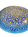 Persian Enamel (Minakari) Wall Décor. Hand Crafted, Hand Painted. Signed, 10”-EZ Jewelry and Decor