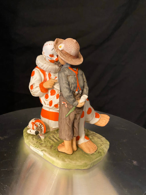 Vintage Norman Rockwell "Circus" Figurine, 6" tall-EZ Jewelry and Decor