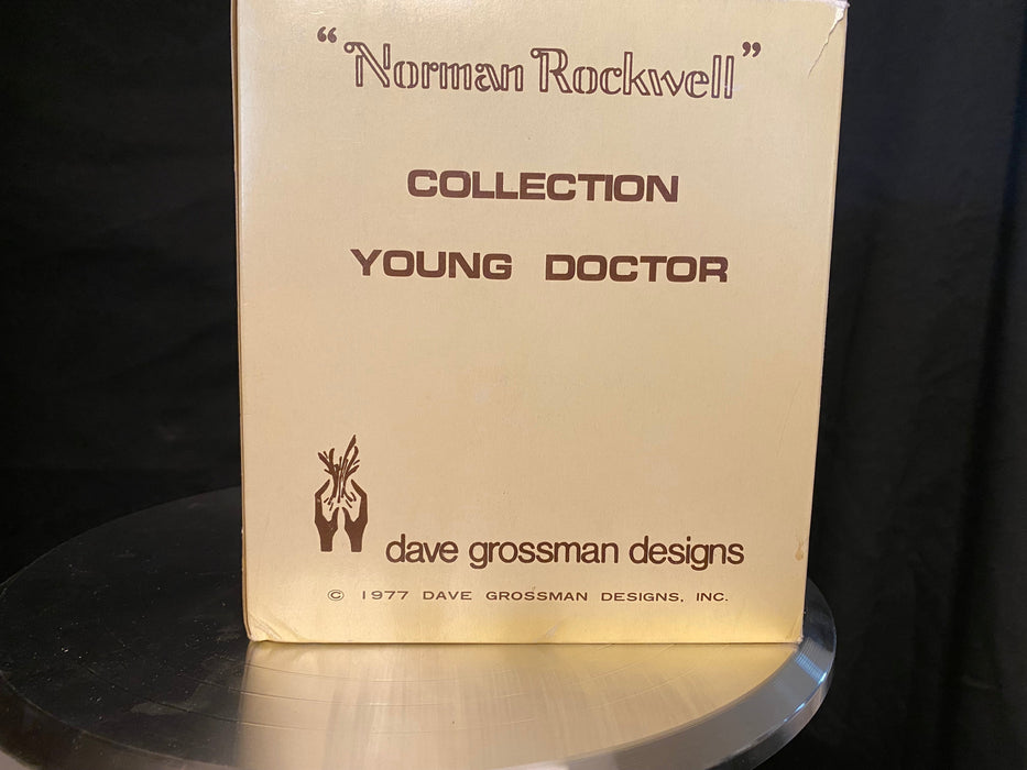 Norman Rockwell, The young doctor,  6" tall-EZ Jewelry and Decor