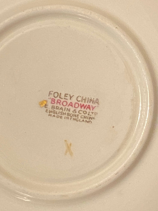 Foley China Broadway Plate, Decorative Plate, 6”, Made In England-EZ Jewelry and Decor