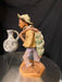 Folk Art Figurine, Farmer & Jug, Ceramic, Handcrafted. 7.5” tall-EZ Jewelry and Decor