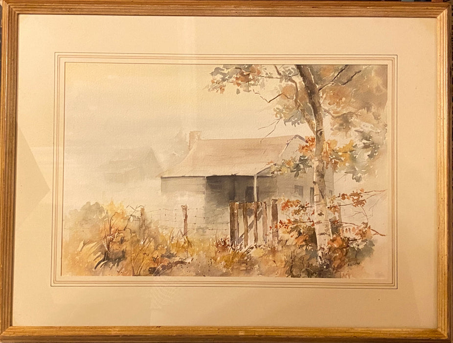 Judy Tedford, Home, Original Watercolor Painting. 23.5” x 31”-EZ Jewelry and Decor