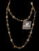 Authentic Swarovski Jewelers Collection 36" Black & Gold Necklace NK14321121 gGift boxed-EZ Jewelry and Decor