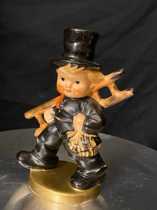 Rare Goebel "Chimney Sweep" Limited Edition 145 Of 500, Gold, 4 ¾” Tall. -EZ Jewelry and Decor